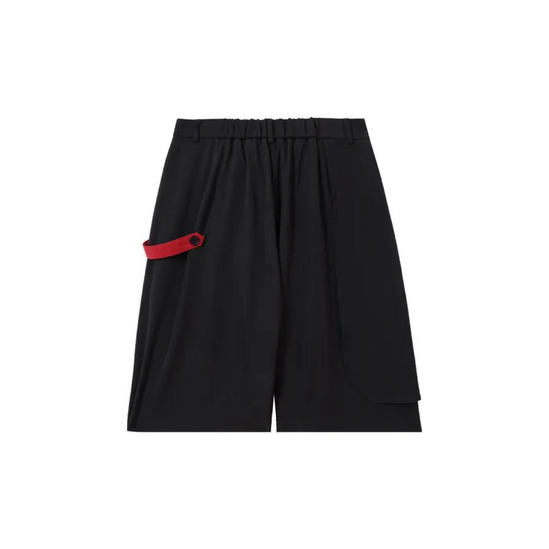 PMET Casual Shorts Unisex Black-1