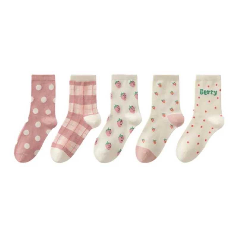 Caramella Women's Mid Calf Socks-16