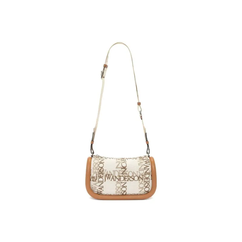 JW Anderson Cotton With Sheepskin Messenger Bag Crossbody Bag Shoulder Bag Women's Multicolor-4