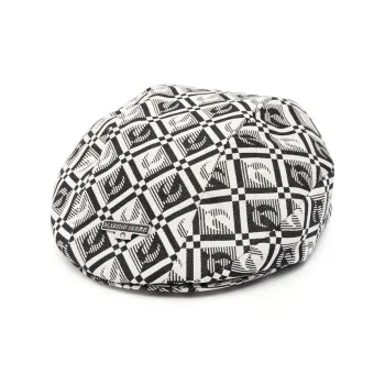 Marine Serre Moon Diamond Jacquard Beret