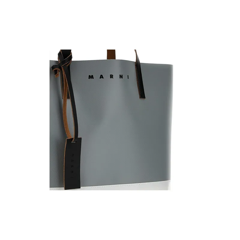 MARNI Tribeca Colourblock Tote Bag-2