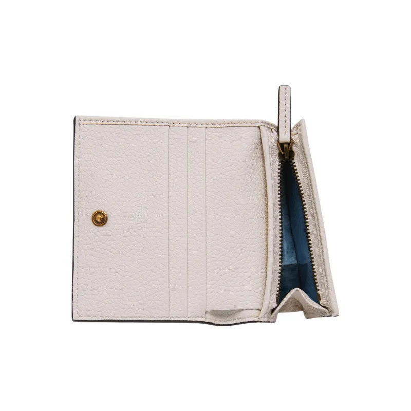GUCCI Quilted Leather Wallet Women's Light Pink-3