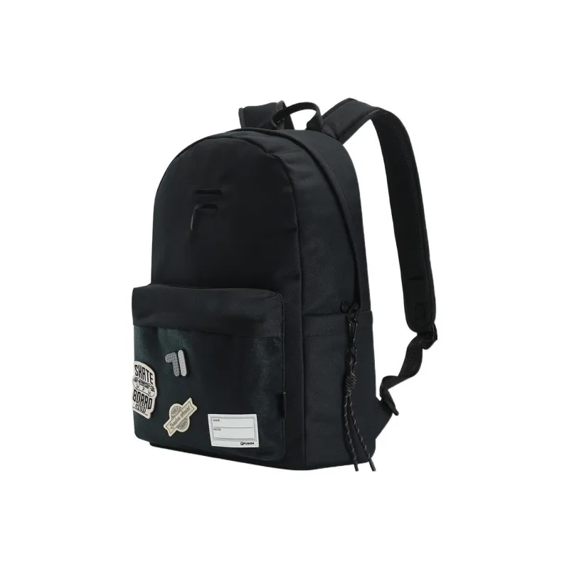 FILA FUSION Fabric Backpack Regular Unisex Black-1