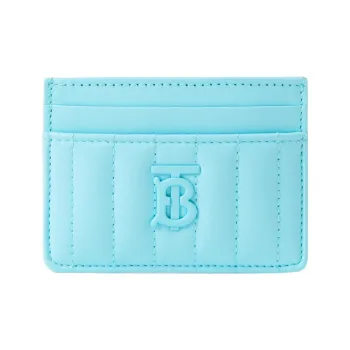 Burberry Lola Lola Bag Lambskin Card Holder Women's Blue