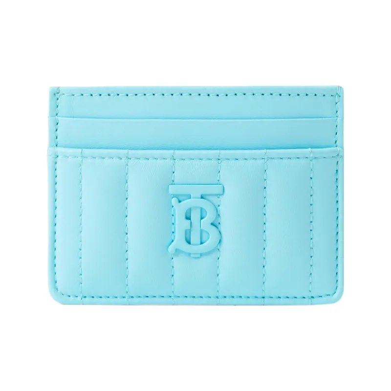 Burberry Lola Lola Bag Lambskin Card Holder Women's Blue-0