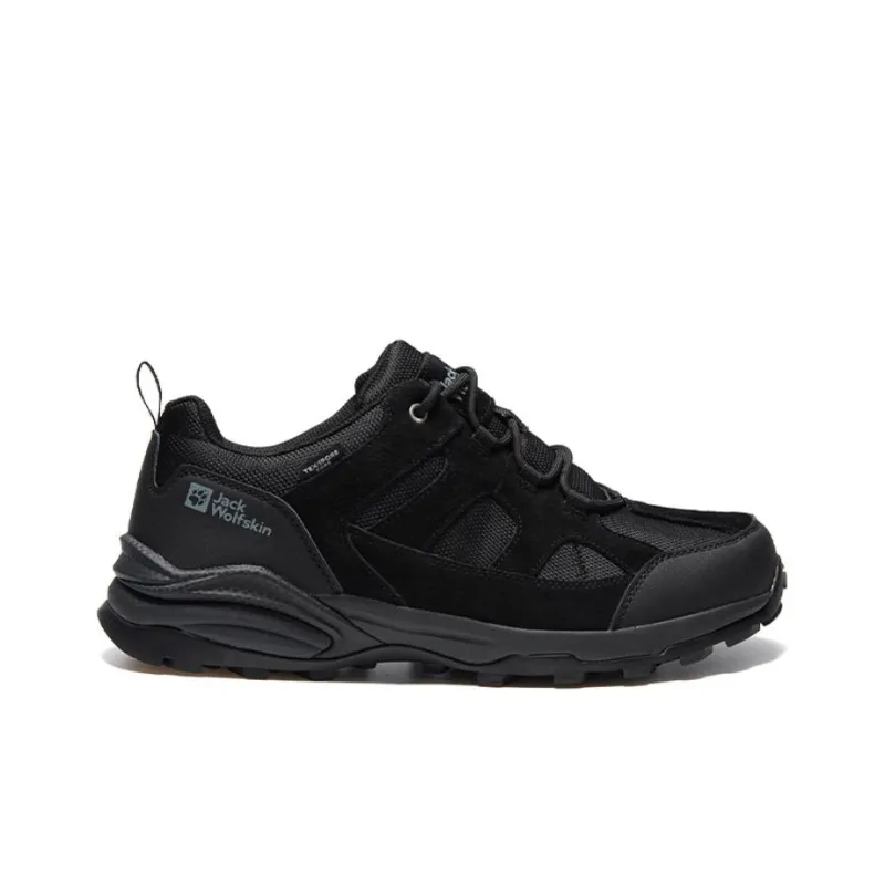 Jack Wolfskin Trail Hiker Texapore Low Cushioning Anti-Slip And Wear-Resistant Low-Top Outdoor Shoes Men's Black-1