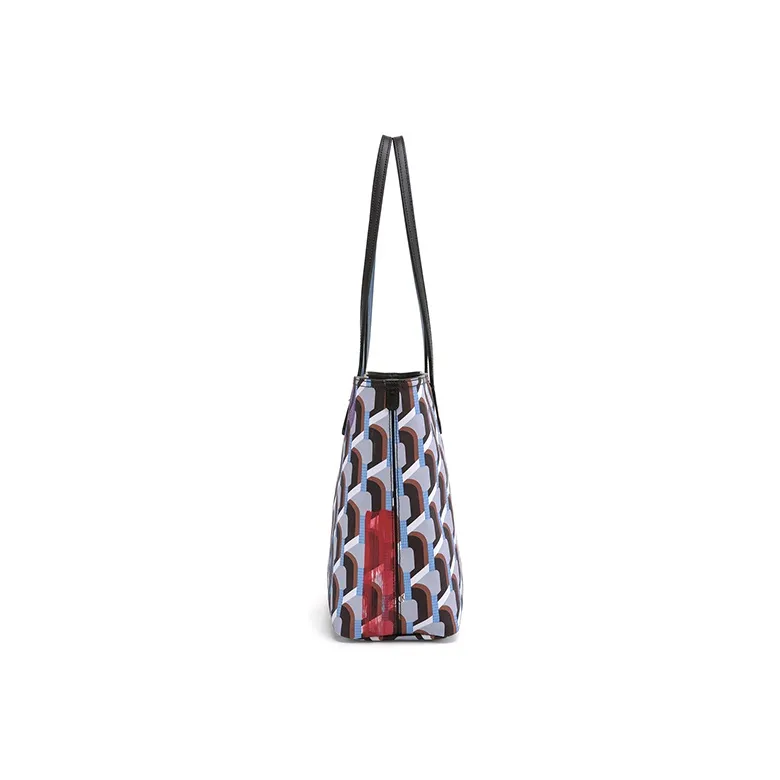 ROSA.K All Over Print Tote Bag, Shopping Bag, Handbag, Shoulder Bag Tubas Women's Multicolor-55