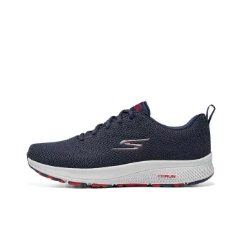 Skechers Go Run Consistent Anti Slip Wear Resistant Low Top Casual Running Shoes Men's Black White Red