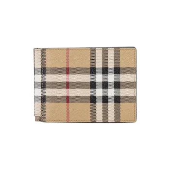Burberry Vintage Checked Bi Fold Cardholder