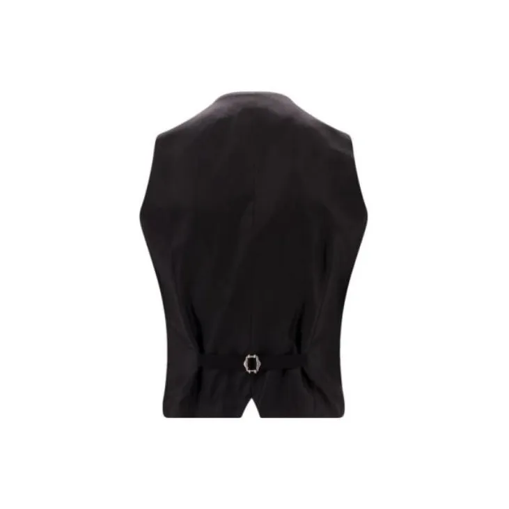 Tagliatore Button down Cotton Waistcoat-1