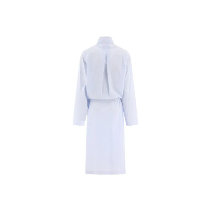 Lemaire Long Sleeved Dresses Women's Blue-1