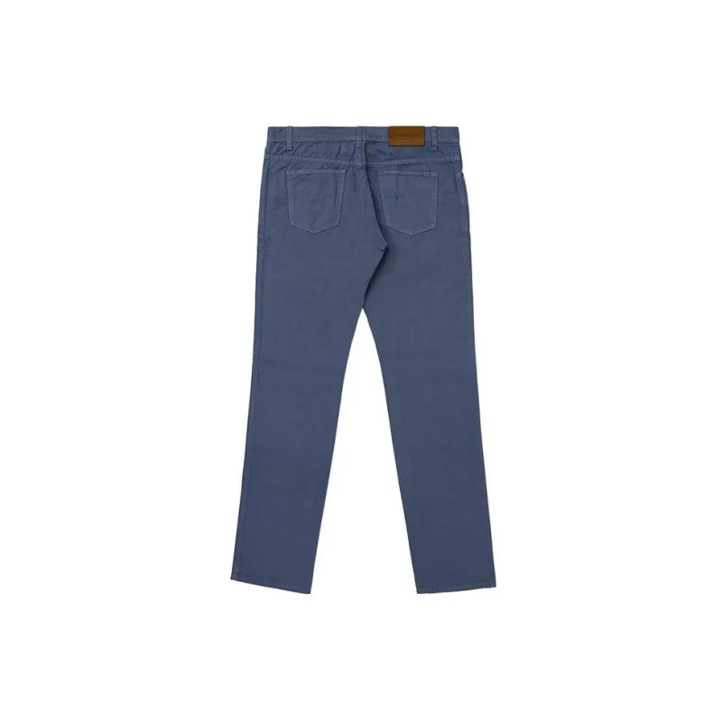 FERRAGAMO SS23 Casual Pants Men's Navy Blue-1