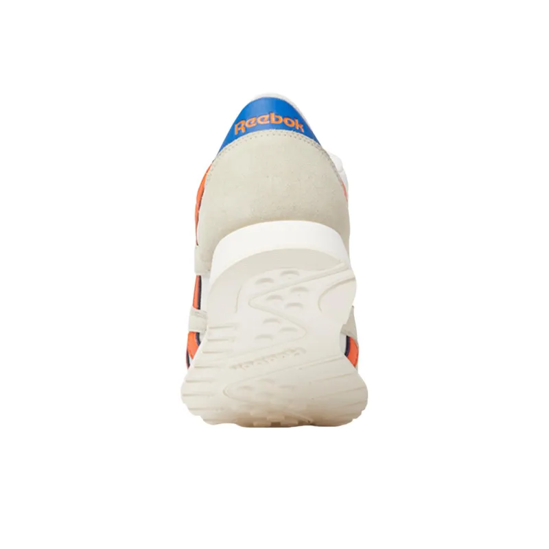 Reebok Cl Nylon Anti-Slip Wear-Resistant Low-Top Running Shoes Unisex Marfil Orange-3