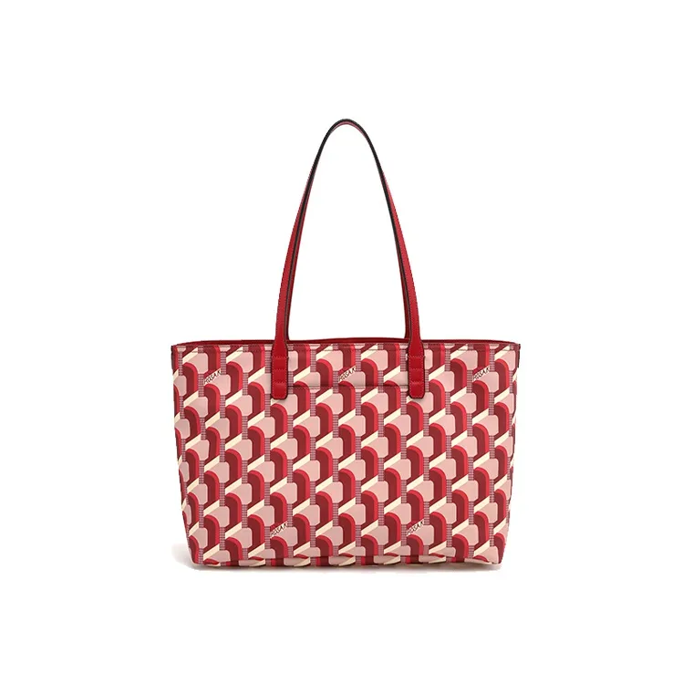 ROSA.K All Over Print Tote Bag, Shopping Bag, Handbag, Shoulder Bag Tubas Women's Multicolor-4