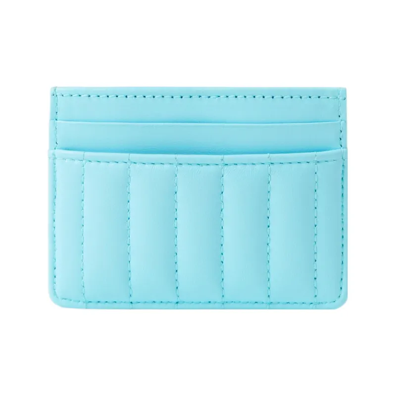 Burberry Lola Lola Bag Lambskin Card Holder Women's Blue-2