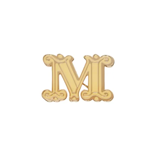 MaxMara Brooches Women's Gold