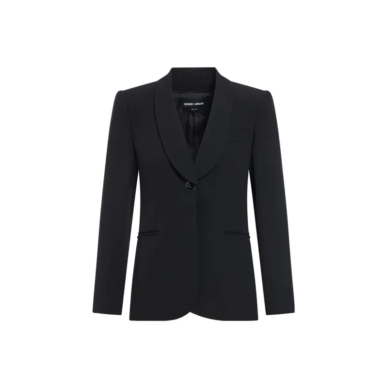 GIORGIO ARMANI Single-Breasted Tailored Suit-1