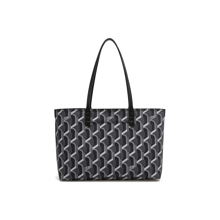 ROSA.K All Over Print Tote Bag, Shopping Bag, Handbag, Shoulder Bag Tubas Women's Multicolor-34