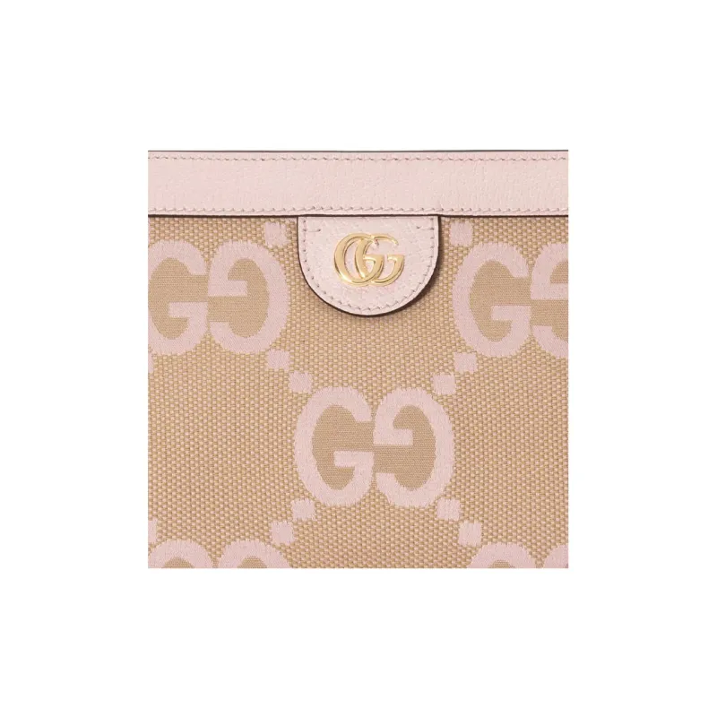 GUCCI Ophidia Leather Crossbody Bags Shoulder Bags Women's Pink-8