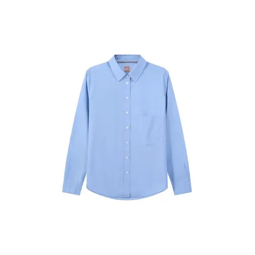 HUGO BOSS Shirts Women's Light Blue