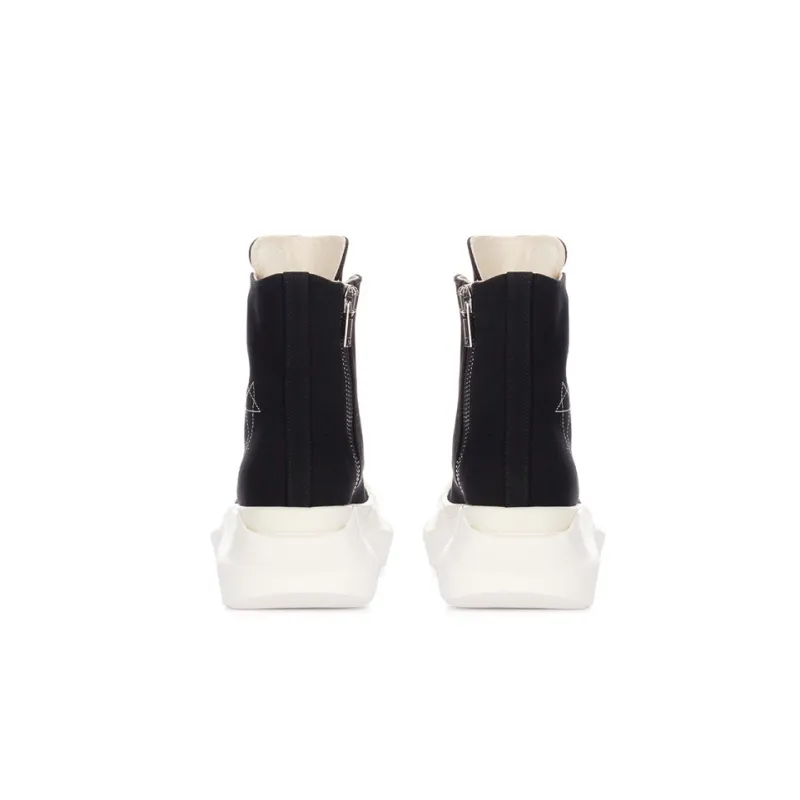 Rick Owens DRKSHDW Abstract High Top Black Pearl Women's-4
