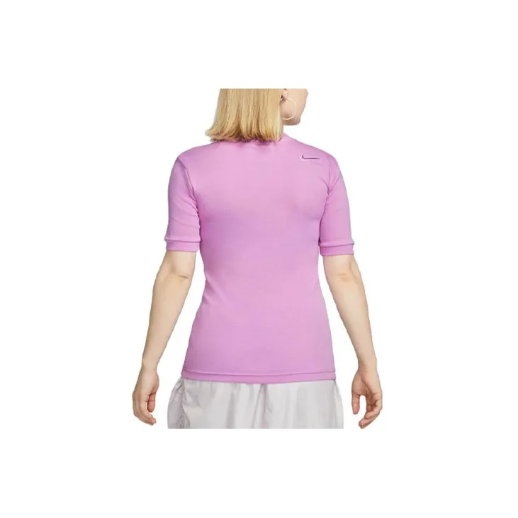 Nike T-Shirts Women's Violet-1