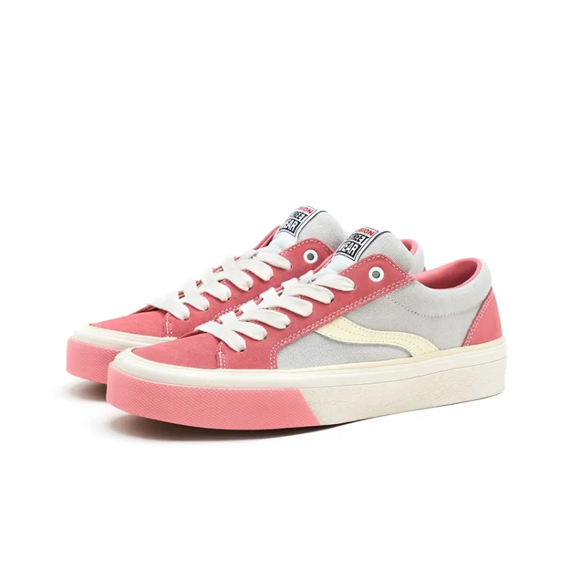 OddCIRKUS x Vision Street Wear Astley Pro Low Top Skateboard Shoes Unisex Peach Pink Multicolor-2