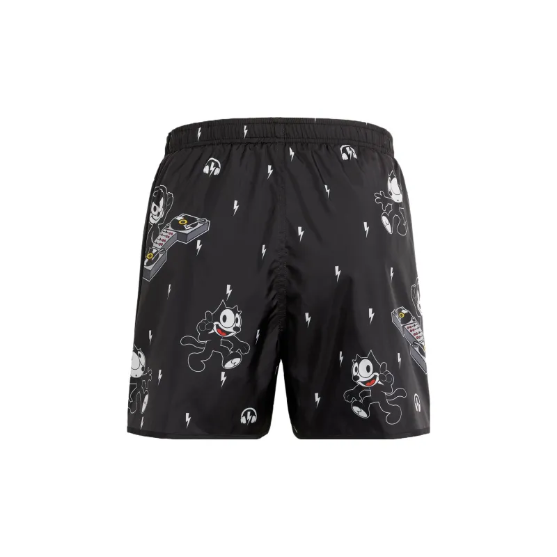 Neil Barrett Neil Barrett X Felix The Cat Co-brand Swimming Shorts Men Black-1