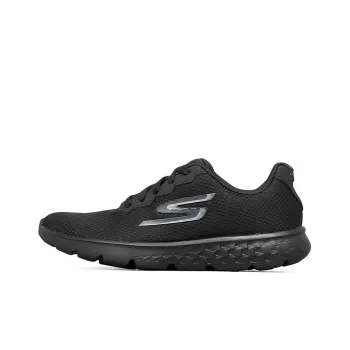 Skechers Go Run 400 Anti Slip Wear Resistant Low Top Casual Running Shoes Women's Black