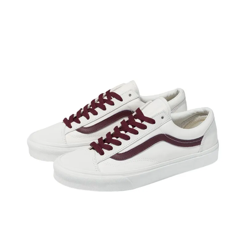 Vans Style 36 Ua 'White Maroon'-1