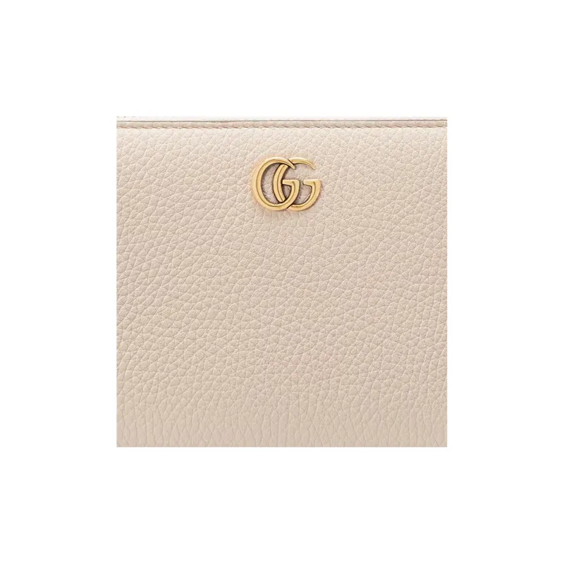 GUCCI Diana Leather Wallet Regular Women's Light Pink-4