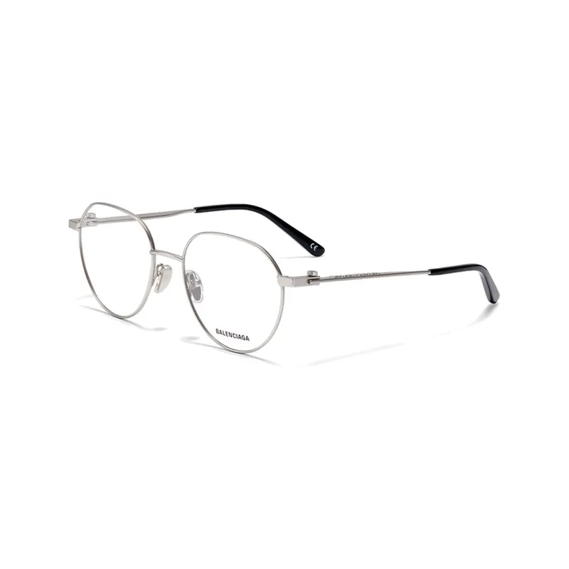 Balenciaga Eyeglass Frames Men Silver-0