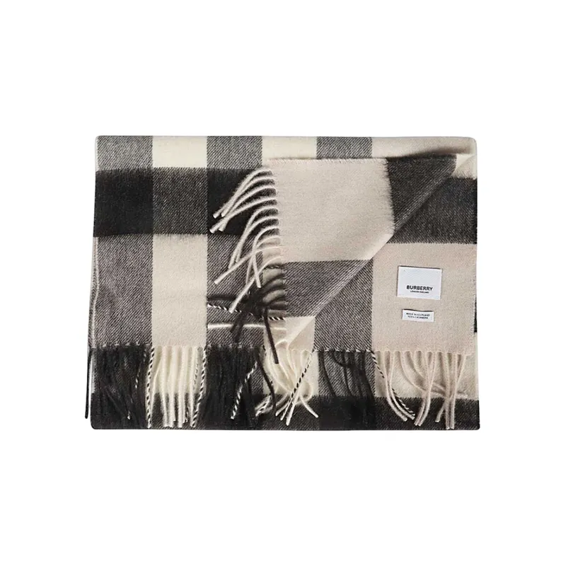 Burberry Check Cashmere Scarf-1