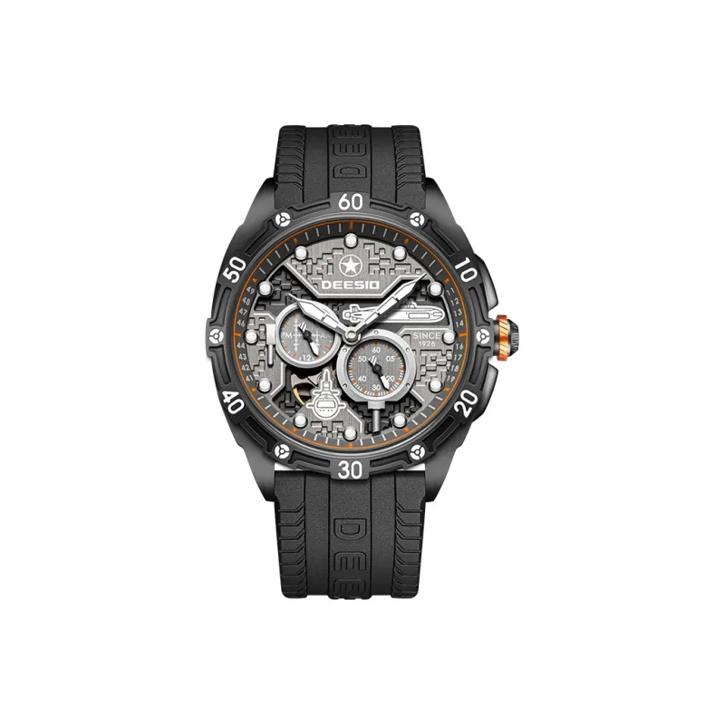 DEESIO Submariner Collection Automatic Mechanical Movement Watch Men's Watches Silver Dial-1