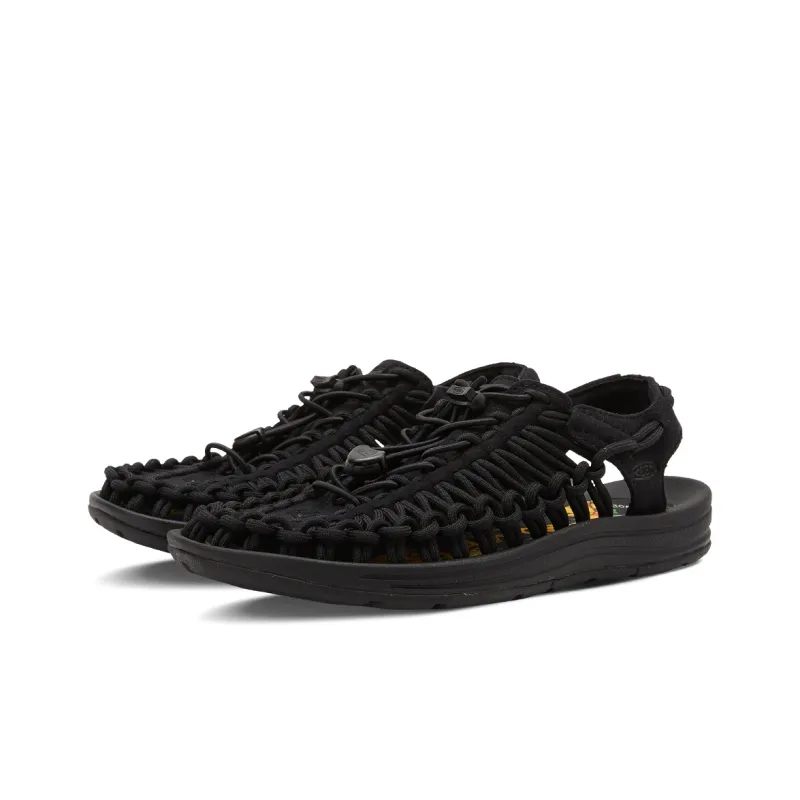 KEEN Uneek Slip Resistant Beach Sandals River Trekking Shoes Women's Pure Black-2