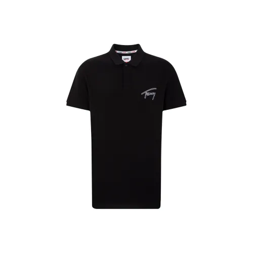 Tommy Hilfiger Polo Shirts Men Black