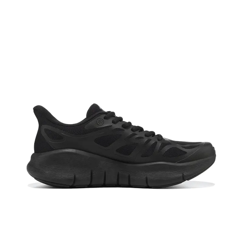 BMAI Expeditionary Pure Light Mixed EVA Physical Foam Low Top Running Shoes Men's Night Black-1