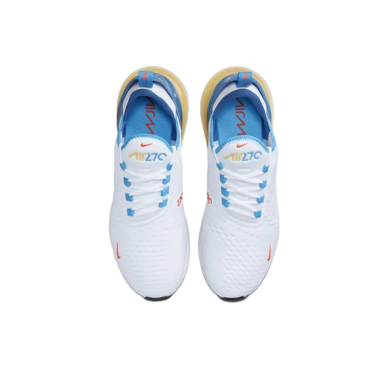 Nike Air Max 270 'White Industrial Blue Citron'-3