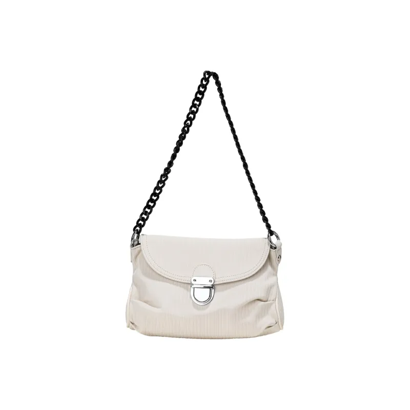 RUIGOR Fabric Shoulder Bag Hobo Bag Shoulder Bag Crossbody Bag Women's Black White-12