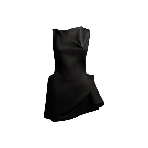 Mugler H&M X Mugler Co-brand Slip Dresses Women's Black