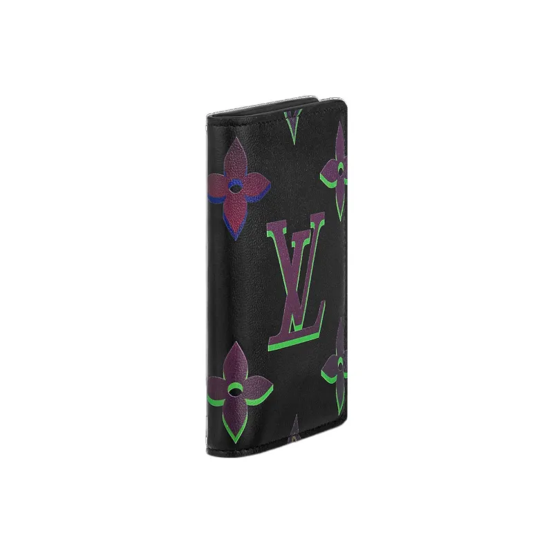 LOUIS VUITTON Organizer Pocket Black Borealis-1