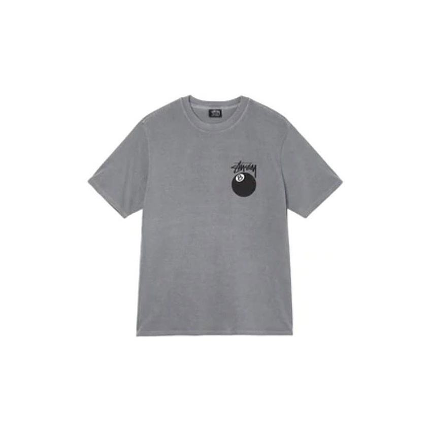 ★送料・関税込★Stussy★Stussy 8 Ball T-Shirt Smoke★ Vintage Stussy Shirt 8 Ball Short Sleeve Floral Eight Ball