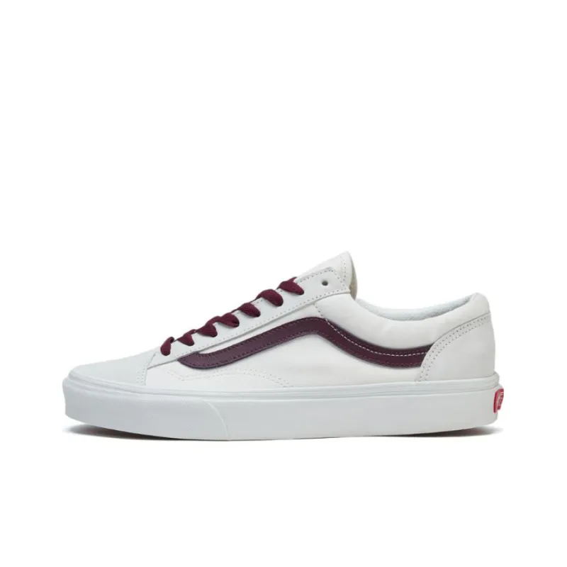 Vans Style 36 Ua 'White Maroon'-0