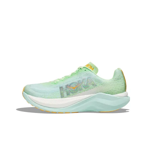 HOKA ONE ONE Mach X Lime Glow Sunlit Ocean Women's