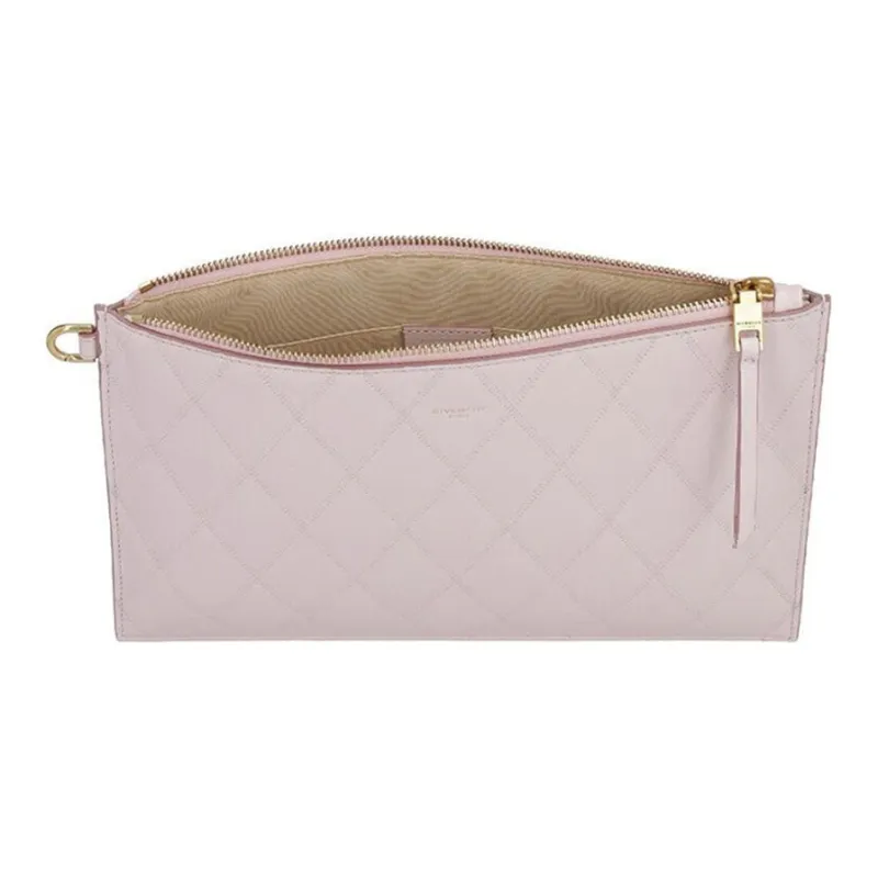 GIVENCHY Lambskin Clutch Regular Women's Pink-2