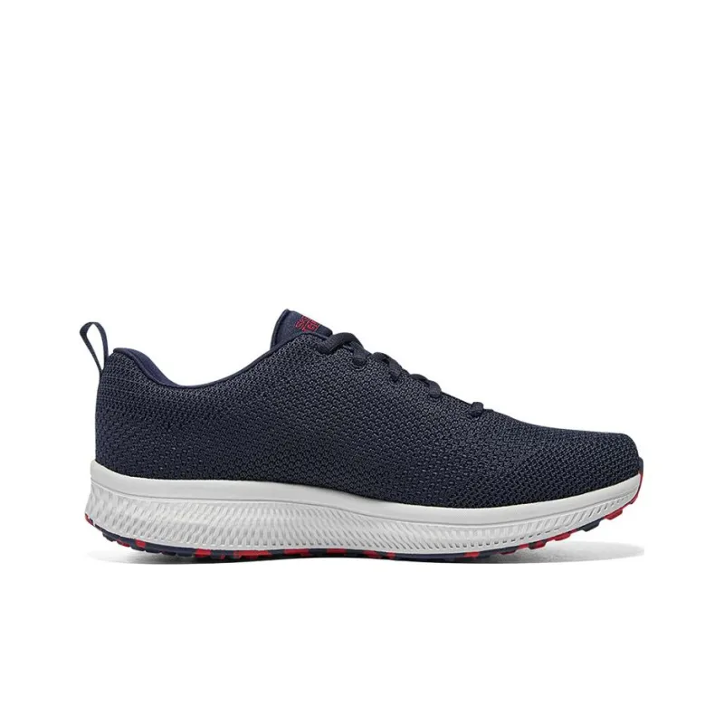 Skechers Go Run Consistent Anti Slip Wear Resistant Low Top Casual Running Shoes Men's Black White Red-1