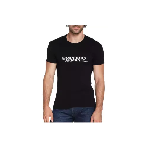 EMPORIO ARMANI T-Shirts Men Black