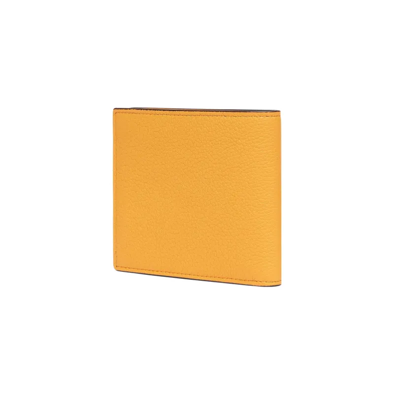 FENDI Calfskin Wallet Men's Orange-1