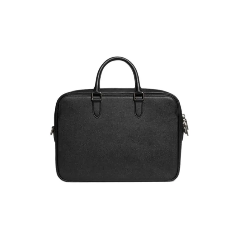 COACH Gotham Cow Leather Handbag Briefcase Men's Black-2