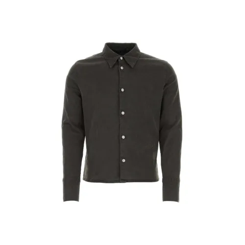 MM6 Maison Margiela Shirts Men Gray